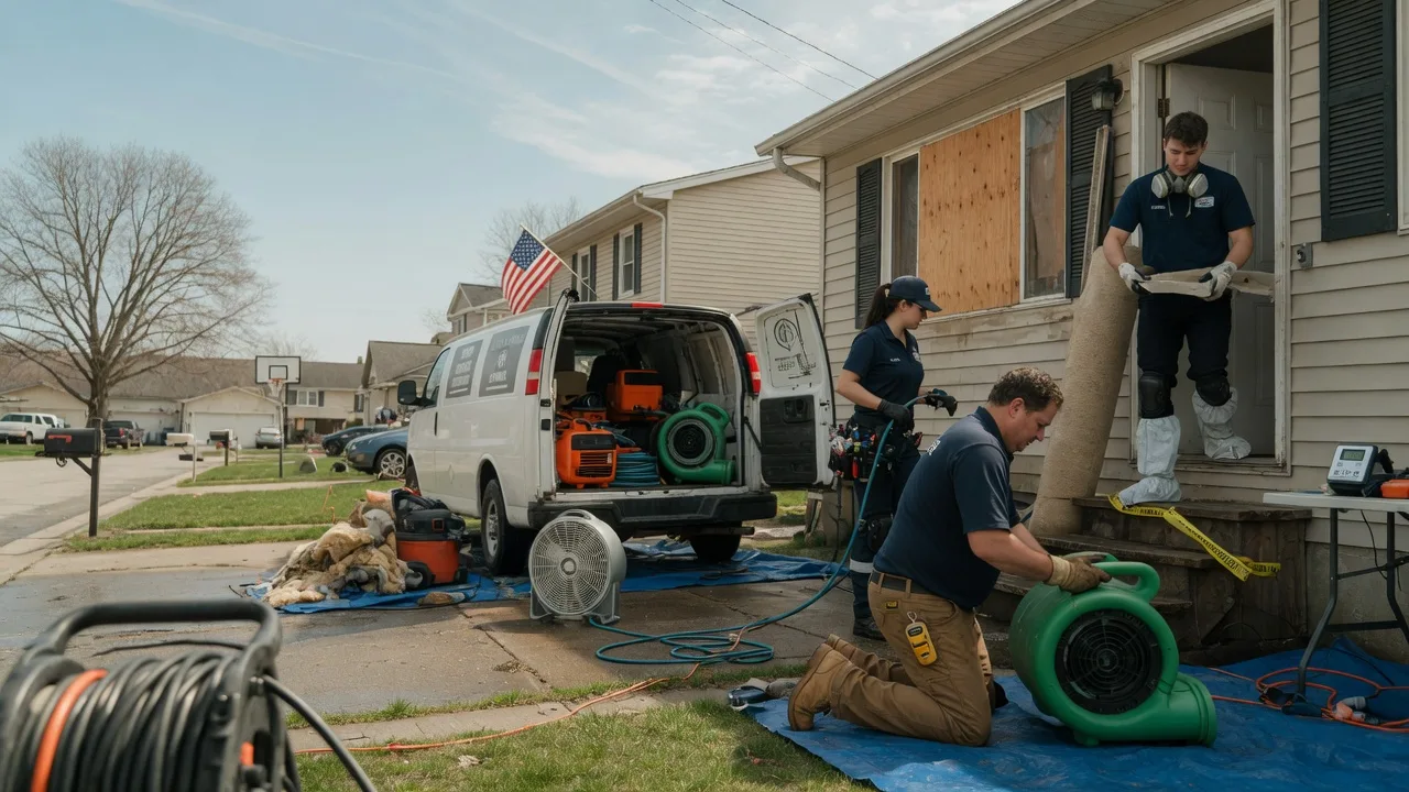 Water Damage Restoration in Strongstown, PA near me